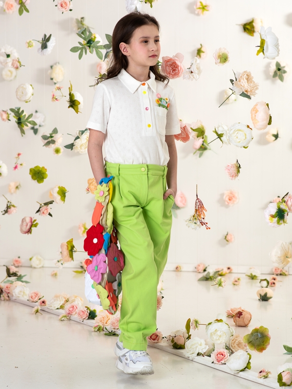 Сумка-авоська из цветов