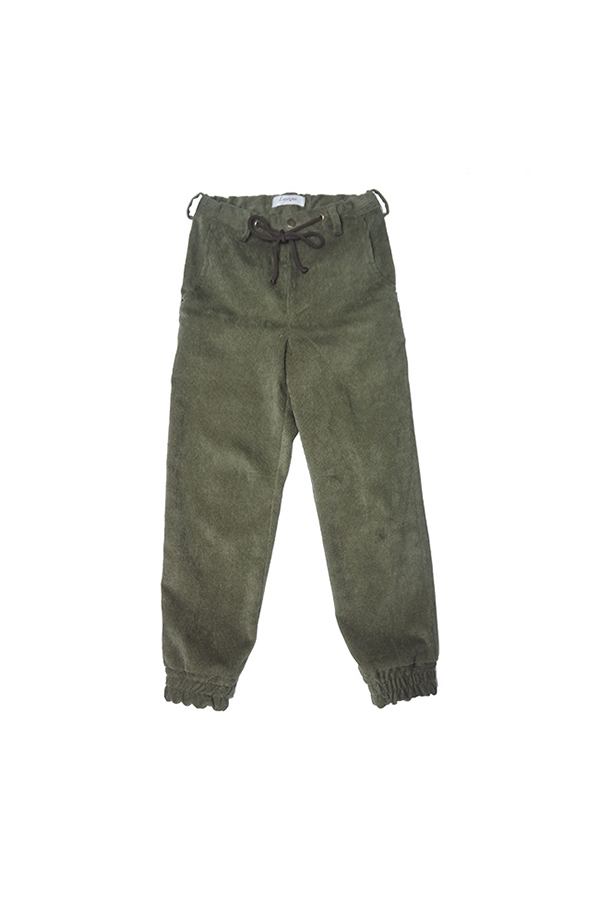 Темно-зеленые вельветовые детские брюки для мальчика